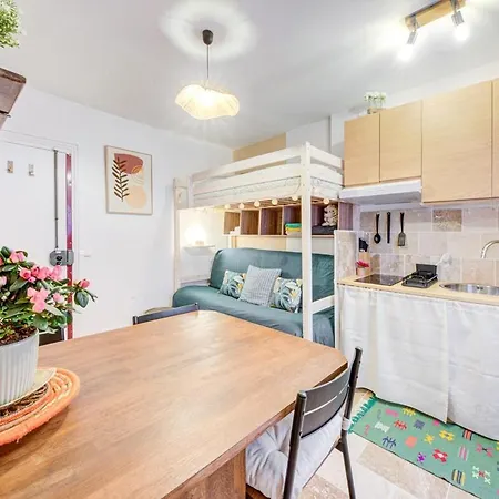 アパート Petit Cosy Quartier Branche Entre Bastille Et Nation